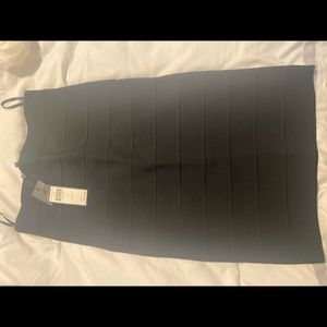 BCBG Black bandage skirt